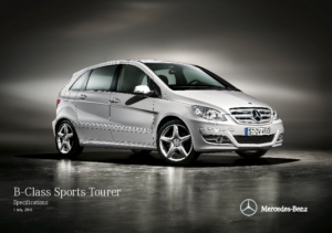 2010 Mercedes-Benz B-Class Specs AUS