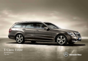 2010 Mercedes-Benz E-Class Estate Specs AUS