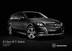 2010 Mercedes-Benz R-Class Specs AUS