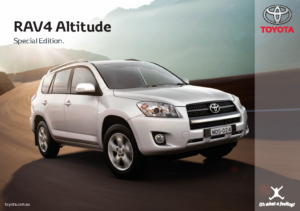 2011 Toyota RAV4 Altitude AUS