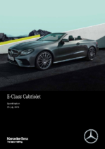 2018 Mercedes-Benz E-Class Cabriolet Specs AUS