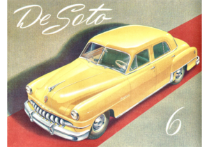 1952 DeSoto 6 Foldout