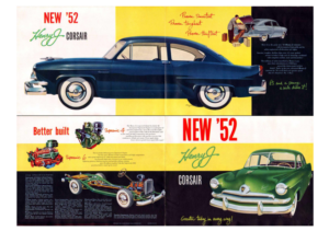 1952 Kaiser Henry J Corsair Foldout R