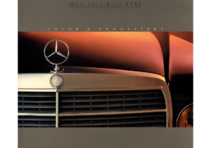 1985 Mercedes-Benz Color & Upholstery