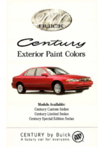 2000 Buick Century Colors