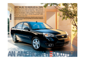 2006 Chevrolet Malibu Spec Sheet