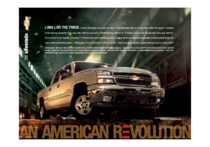 2006 Chevrolet Silverado Spec Sheet