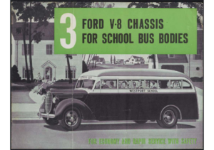 1938 Ford Series School Bus Bodies