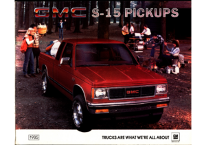 1985 GMC S-15 Pickups CN