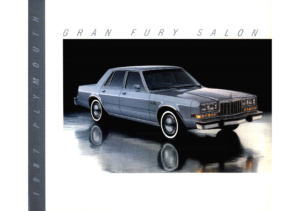 1987 Plymouth Gran Fury Salon