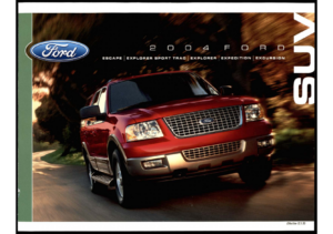 2004 Ford Sport Utility Vehicles