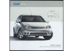 2005 Ford Focus Mailer