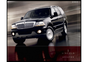 2005 Lincoln Aviator Dealer