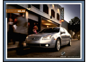 2007 Mercury Milan Mailer