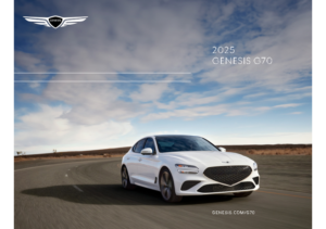 2025 Genesis G70 Spec Sheet