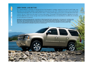 2008 Chevrolet Tahoe Spec Sheet