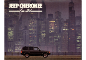 1987 Jeep Cherokee Foldout