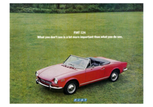 1974 Fiat 124 Model Range USA