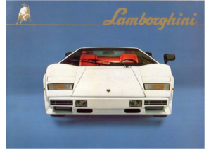 1982 Lamborghini Countach LP 500 S INT