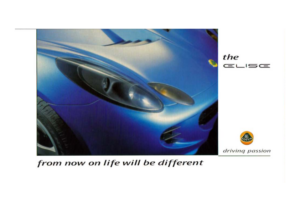 2000 Lotus Elise S2 UK