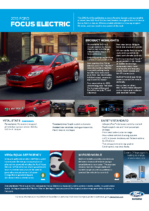 2015 Ford Focus Electric Product Sheet