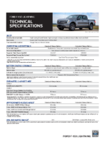 2024 Ford F-150 Lightning Tech Specs