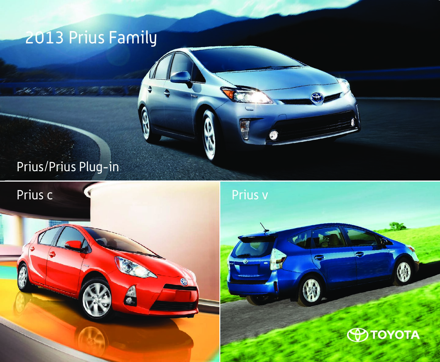2013 Toyota Prius Family CAN