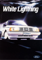 1985 Ford KB Laser Turbo White Lightning AUS
