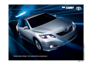 2008 Toyota Camry Specs