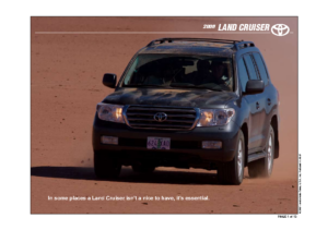 2008 Toyota Land Cruiser Specs