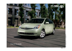 2008 Toyota Prius Specs