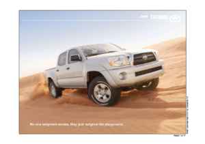2008 Toyota Tacoma 4×4 Specs