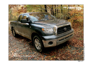 2008 Toyota Tundra CrewMax 4×4 Specs