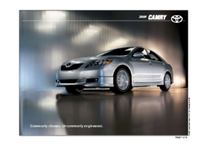 2009 Toyota Camry Specs