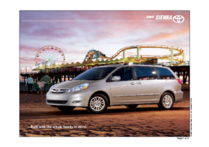 2009 Toyota Sienna Specs
