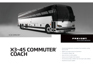 2021 Prevost x3-45 Commuter Spec Sheet