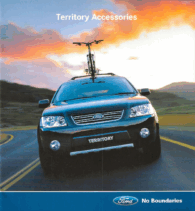 2004 Ford SX Territory Accessories (Aus)