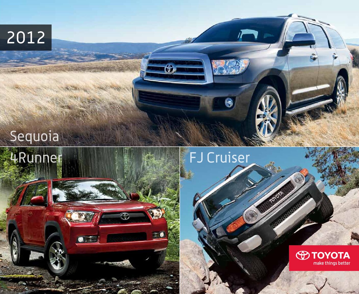 2012 Toyota SUVs CAN