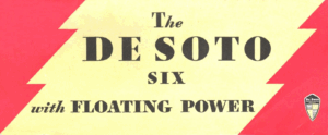 1932 DeSoto Six Folder