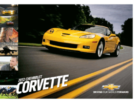 2012 Chevrolet Corvette CAN