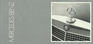 1972 Mercedes Benz Range