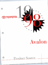 1998 Toyota Avalon Product Source