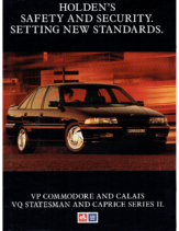 1992 Holden VP Commodore & Calais and VQ Statesman & Caprice Series II