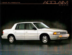 1993 Plymouth Acclaim Gold Package CA