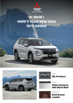 2026 Mitsubishi Outlander