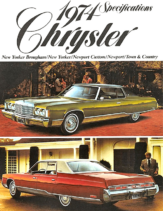 1974 Chrysler Specs (Cdn)