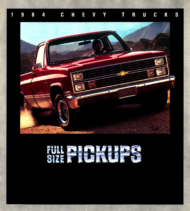 1984 Chevrolet Full Size Pickups (Cdn)