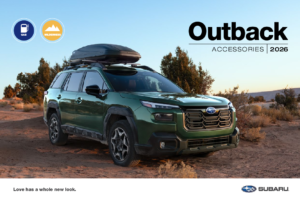 2026 Subaru Outback Accessories