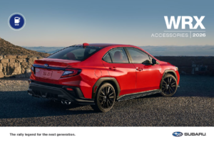 2026 Subaru WRX Accessories