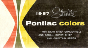 1957 Pontiac Colors & Interiors